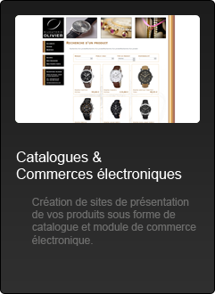 Sites Internet - Catalogues - Commerces Electroniques