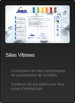 Sites Internet - Vitrines